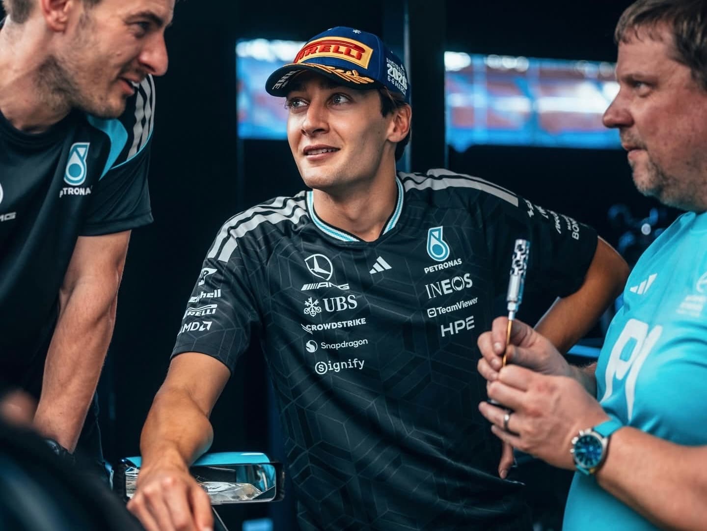 Russell: "A giugno ci saranno modifiche al motore, dobbiamo sfruttare la situazione ora"